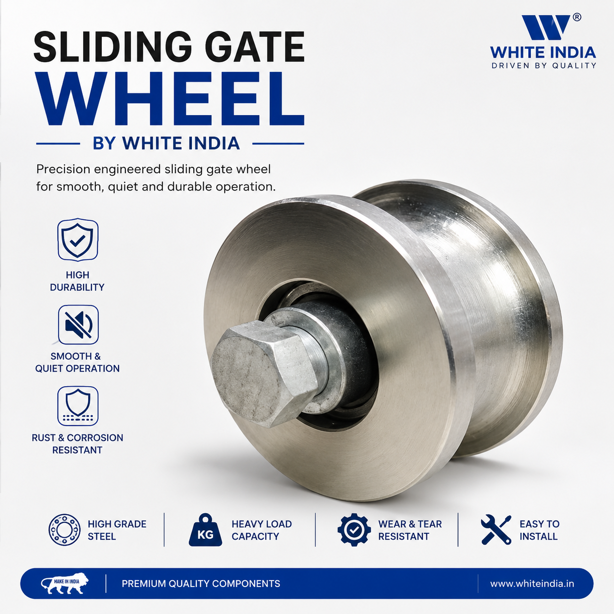 Sliding Gate Wheel 4 inch